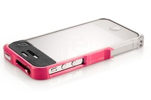Чохол-бампер Element Case Vapor4 Pro silver/pink for iPhone 4/4S