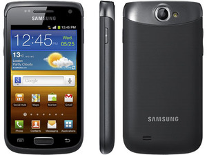 Мобільний телефон Samsung I8150 (Galaxy W) soft black