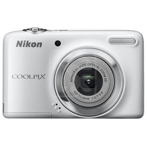 Фотоапарат Nikon Coolpix L25 White (VMA992E1)