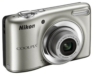 Фотокамера Nikon Coolpix L25 Silver (VMA990E1)
