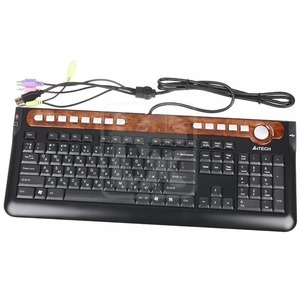 Клавіатура A4 Tech KX-6MU Black USB