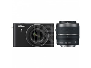 Фотоапарат Nikon 1 J2 Black Kit + 10-30mm + 30-110mm (VVA161K003)